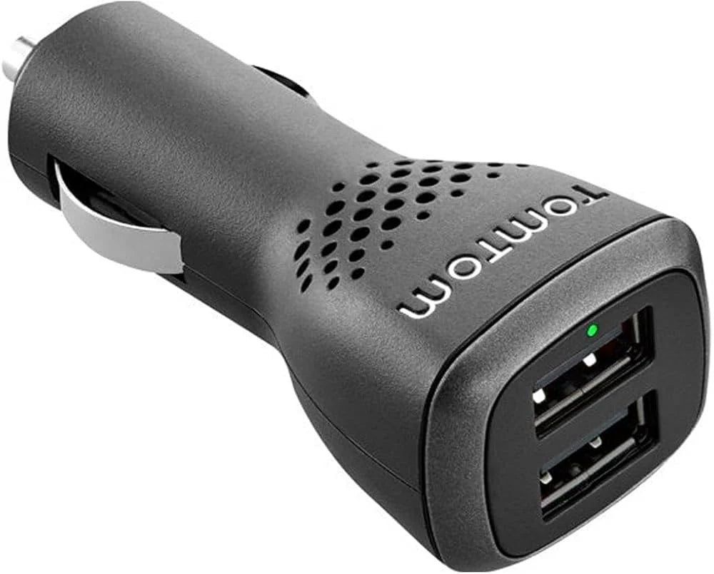TomTom High Speed Dual Charger for All TomTom Sat Navs TomTom GO, Start, Via, GO